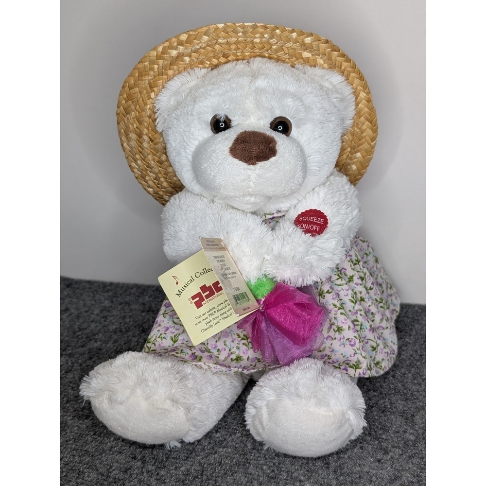 PBC International Musical Collection Singing Bear 11" Kay To Know You Is To Love